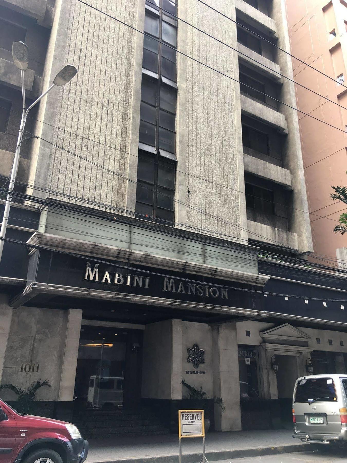 Mabini Mansion Hotel & Residential Suites Manila Eksteriør billede